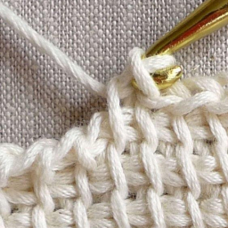 Уроки тунисского вязания