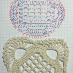 Плед из мотивов