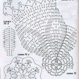 Кепочка крючком. Схемы