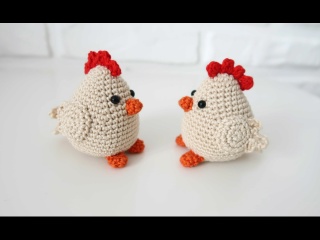 Мастер-класс: Вяжем курочку крючком