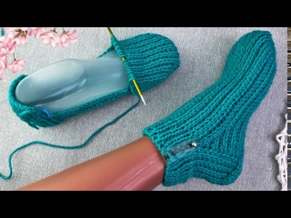 Простейшие СЛЕДКИ спицами ЗА ПАРУ ВЕЧЕРОВ. /Мастер класс для начинающих.