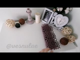 Салфетка мотивами "Звезда удачи". Обзор и видео-мастер-класс