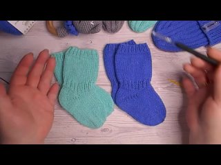 НОСОЧКИ для самых маленьких ножек/ 0-3 и 3-6 месяцев