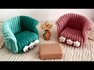 Кресло крючком