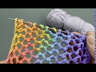 РОСКОШНАЯ СЕТОЧКА ❤️ Сразу хочется вязать!