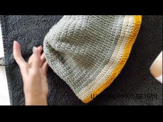 ТЁПЛАЯ_ПАНАМА_КРЮЧКОМ_ИЗ_БУКЛИРОВАНОЙ_ПРЯЖИ_ЗИМНЯЯ_ПАНАМА_ПРЯЖА