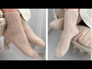 УЧИМСЯ вязать НОСКИ легко и просто ИДЕАЛЬНЫЕ для СЕБЯ и в ПОДАРОК