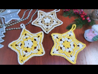 Свяжем Крючком❄️ Снежинки - Звёздочки?