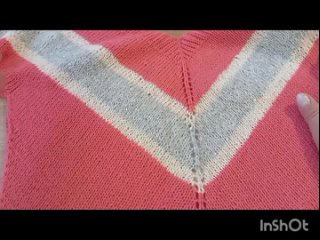 Пуловер ,,Чайка,, со смещенной линией реглана