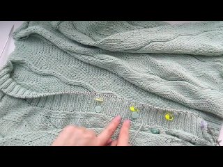 Как связать женский кардиган простым узором