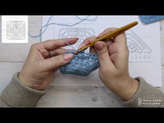 Бабушкин квадрат для жилета