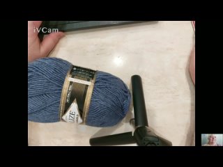 Жилет мужской спицами из полушерстяной пряжи 58-64 р.