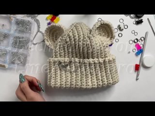 МАСТЕР-КЛАСС &laquo;шапка с ушками&raquo;