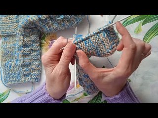 МК НА ПРОСТЫЕ НОСКИ СПИЦАМИ ( ВИДЕО ИЗ МОЕГО АРХИВА)