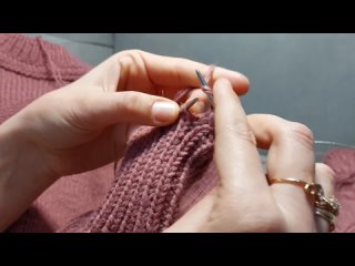 Как закрыть петли резинки. Мастер-класс