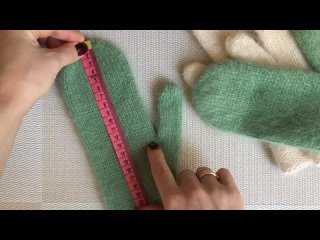 ТЕПЕРЬ БУДУ ВЯЗАТЬ РУКАВИЧКИ ТОЛЬКО ТАК ! ПРОСТО! БЫСТРО И КРАСИВО! KNITTED HAT