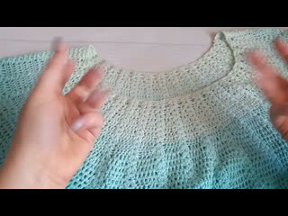 ?МК Летний топ (футболка) крючком