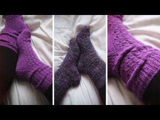 Мастер-класс #беллатриса_сокс - классические носки с анатомическим мыском