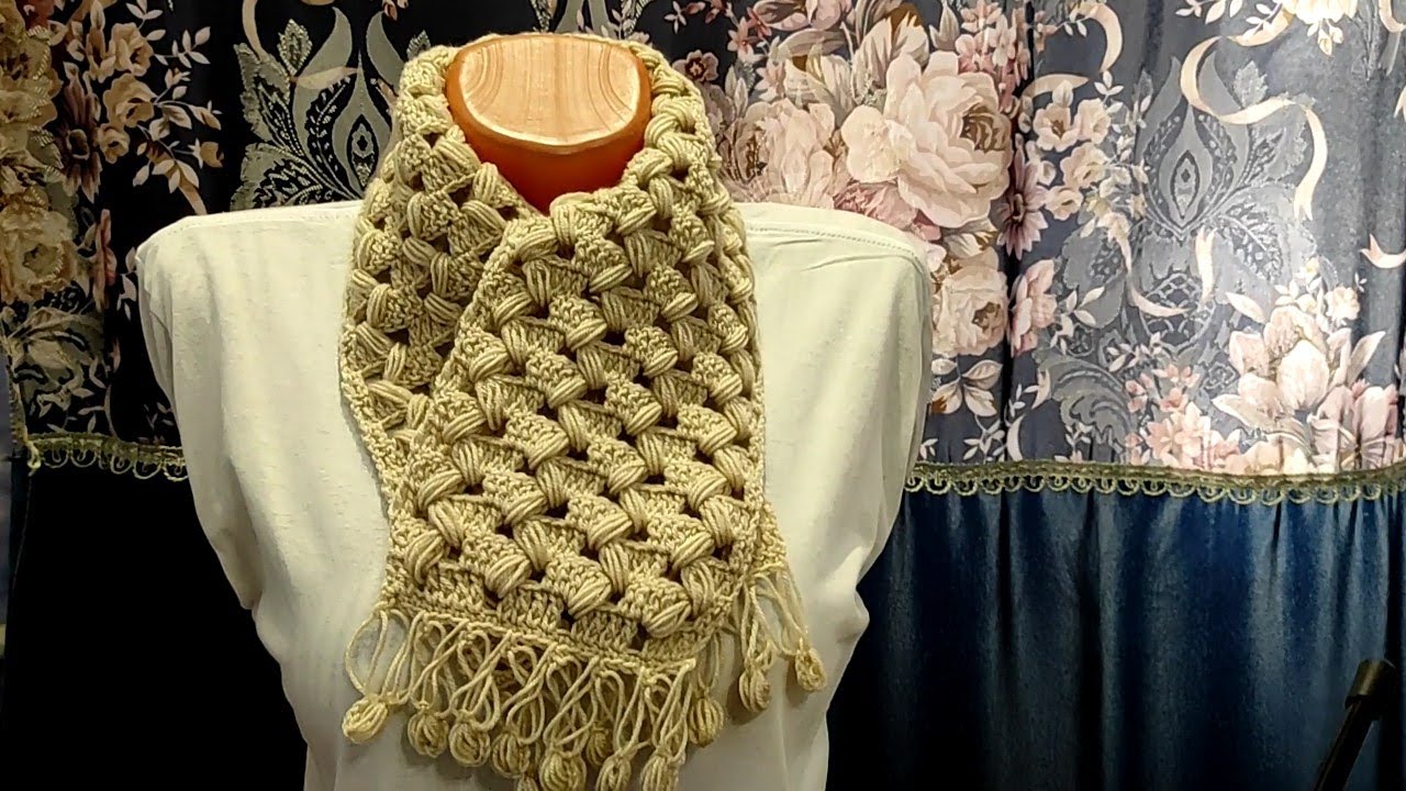 ШАРФИК КРЮЧКОМ. Комплект для начинающих.