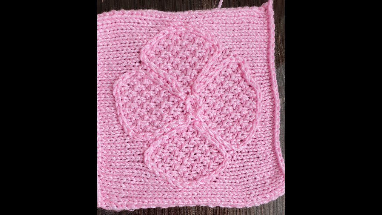 Узор спицами