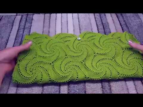 Платье из мотивов "Мельница". Вязание крючком.