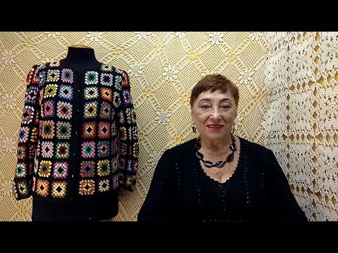 Жакет "Фольк". Мастер-класс по вязанию крючком от О. С. Литвиной.