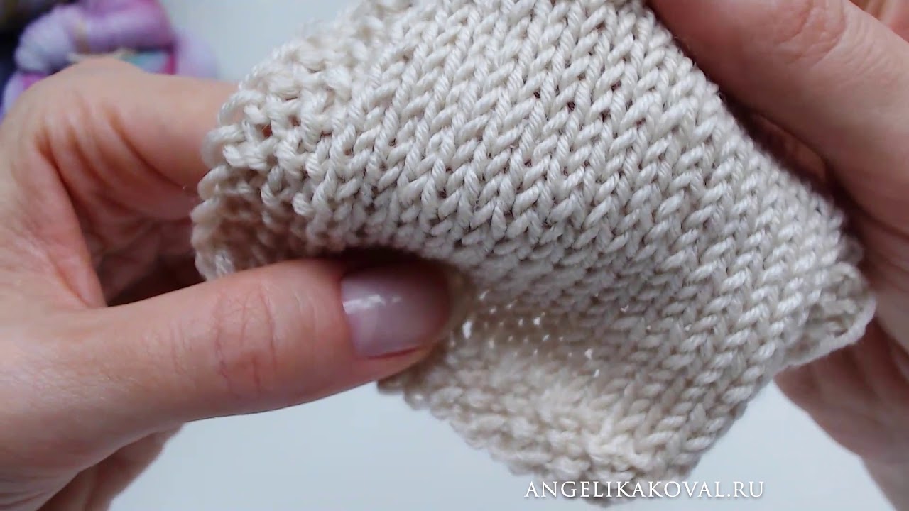 Интересный способ соединения нитей при вязании