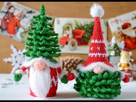 Новогодние скандинавские гномы - идеи для вязания и вдохновения
