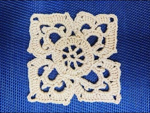 мотив узора крючком