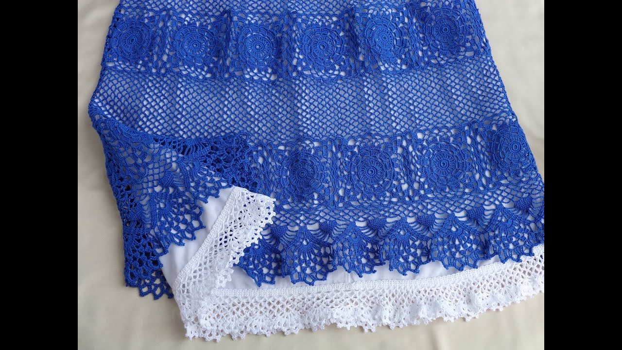 ВЯЗАНИЕ ЮБКИ. Часть 1. Вязание крючком квадратного мотива.