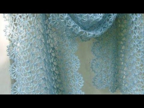 МК. Восхитительный Палантин крючком