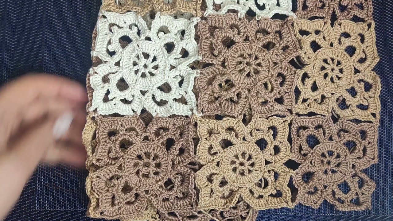 cоединение квадратов крючком