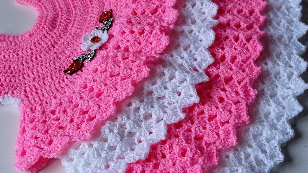 платье крючком ЗОЛУШКА. часть3