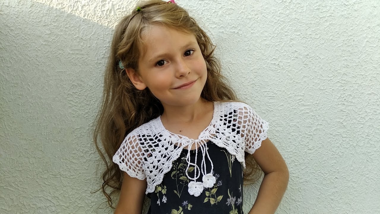 БОЛЕРО крючком. МК./BOLERO crocheted. MK.