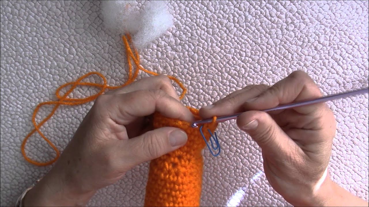 Скорпион, вязаный крючком