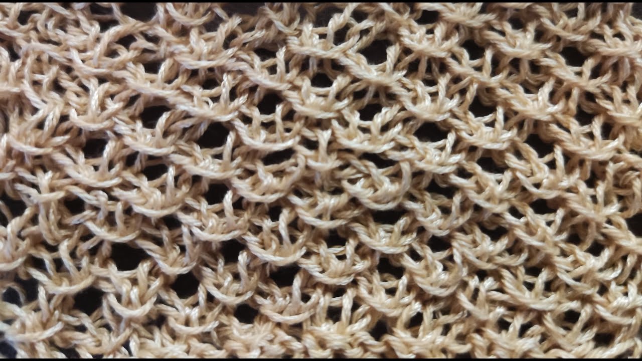 Узор спицами