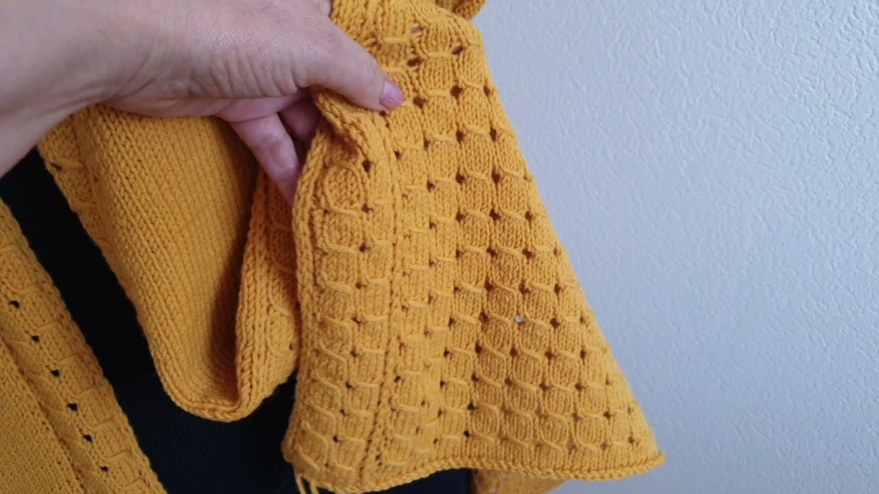 Кардиган с V--образным вырезом часть-5