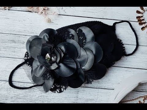 Необычные маски для лица - вязаные идеи и схемы крючком