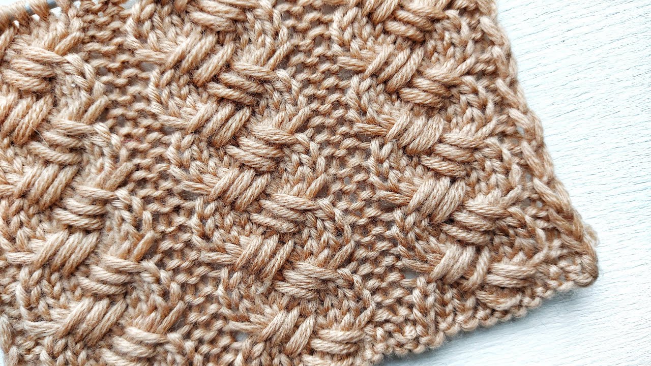 Красивые косы спицами