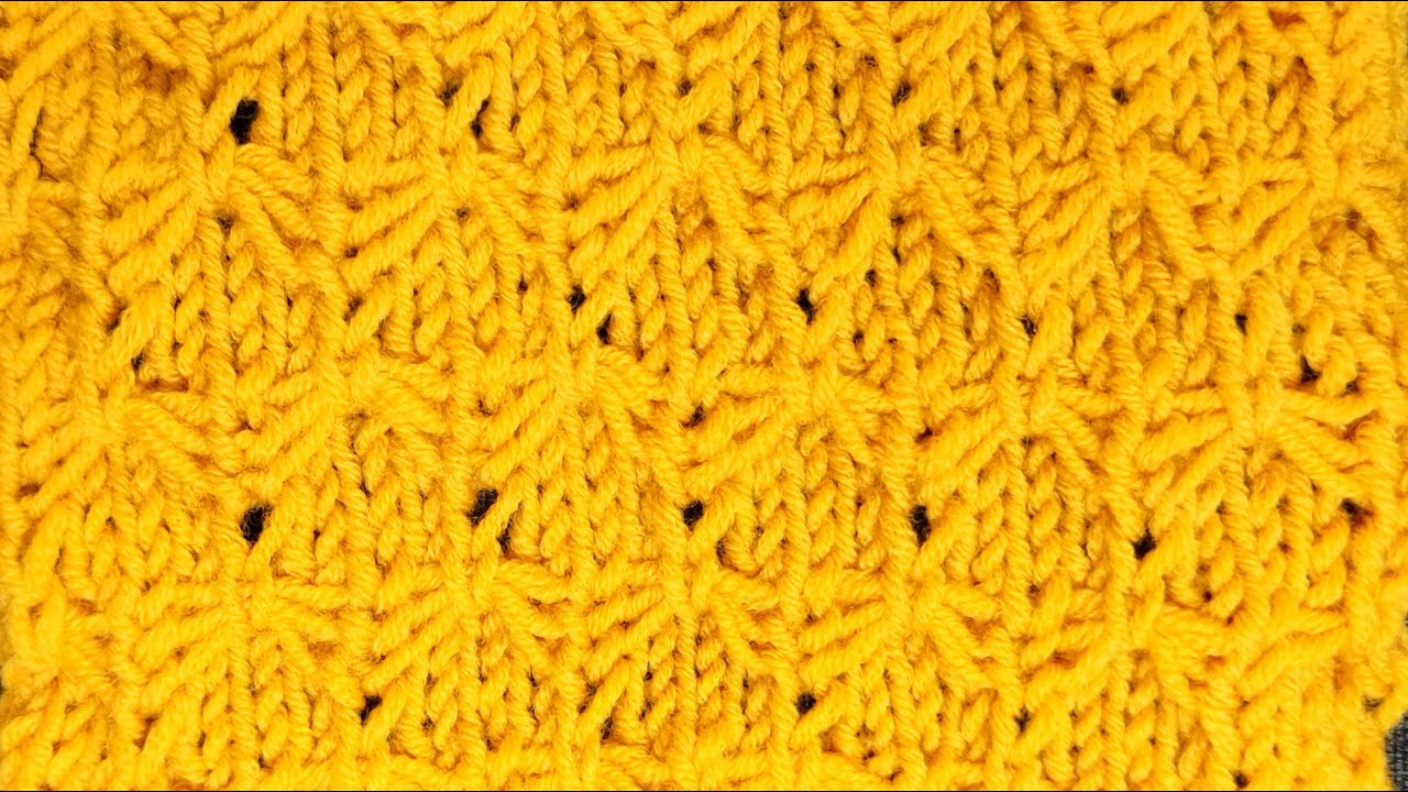 узор для легкого пледа