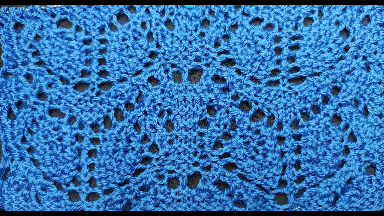 Узор спицами