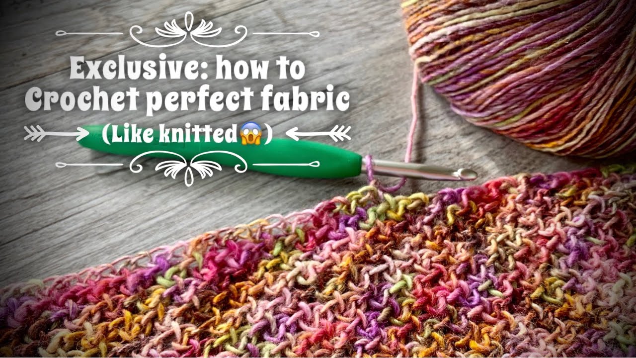 Пончо крючком