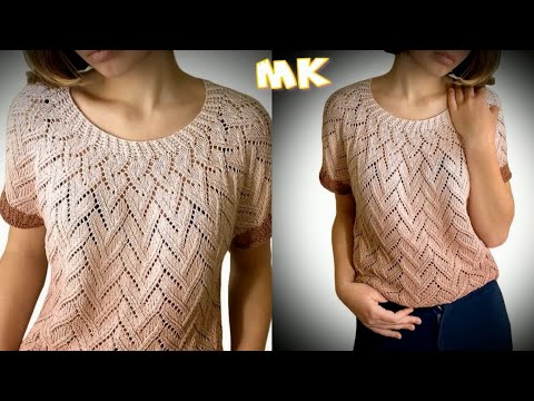 НЕВОЗМОЖНО УСТОЯТЬ ОТ СОБЛАЗНА СВЯЗАТЬ ЭТУ СУПЕР КОФТОЧКУ НА КРУГЛОЙ КОКЕТКЕ/Смотреть обязательно