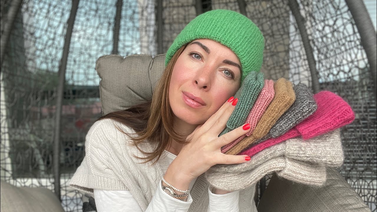 Модная шапка. Мастер класс