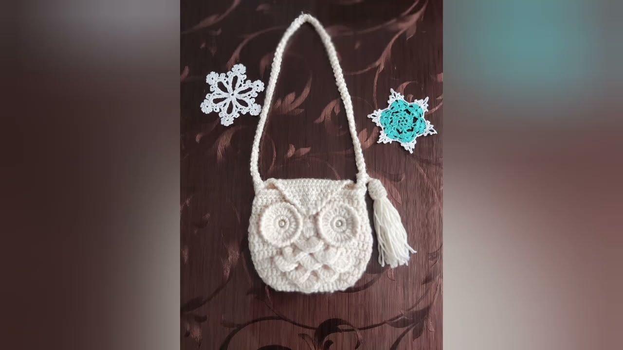 сумочка крючком СОВУШКА