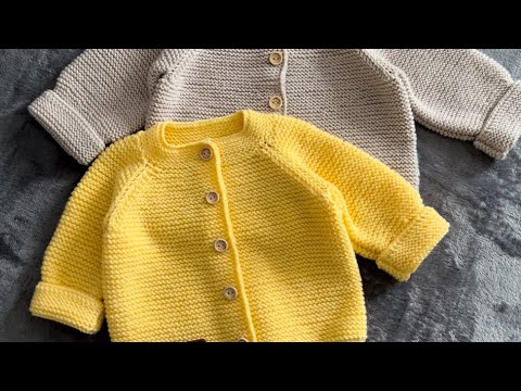 МК. Вязание детской кофточки! Для 3 мес. малыша. 2 часть