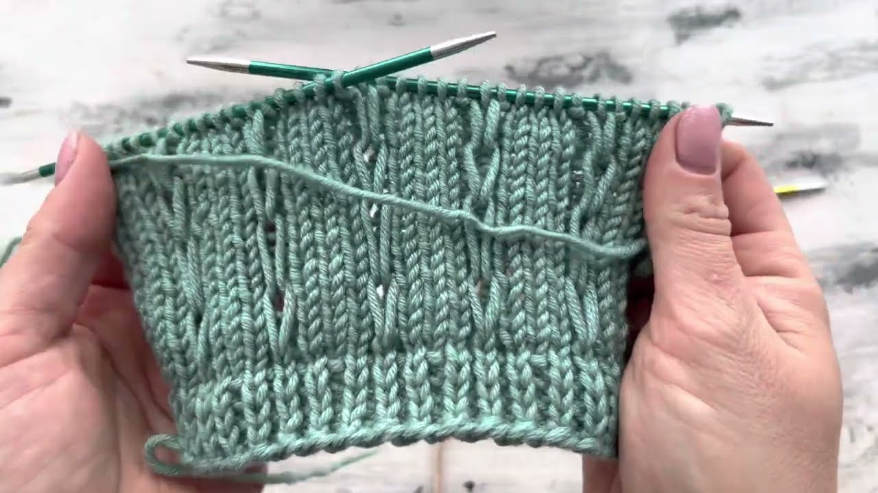 Узор спицами для вязания кофточек, джемперов, топов.