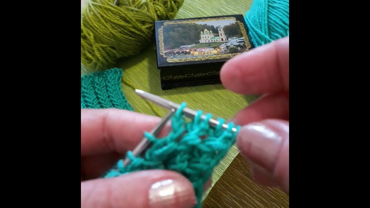 Очень простой и интересный узор.